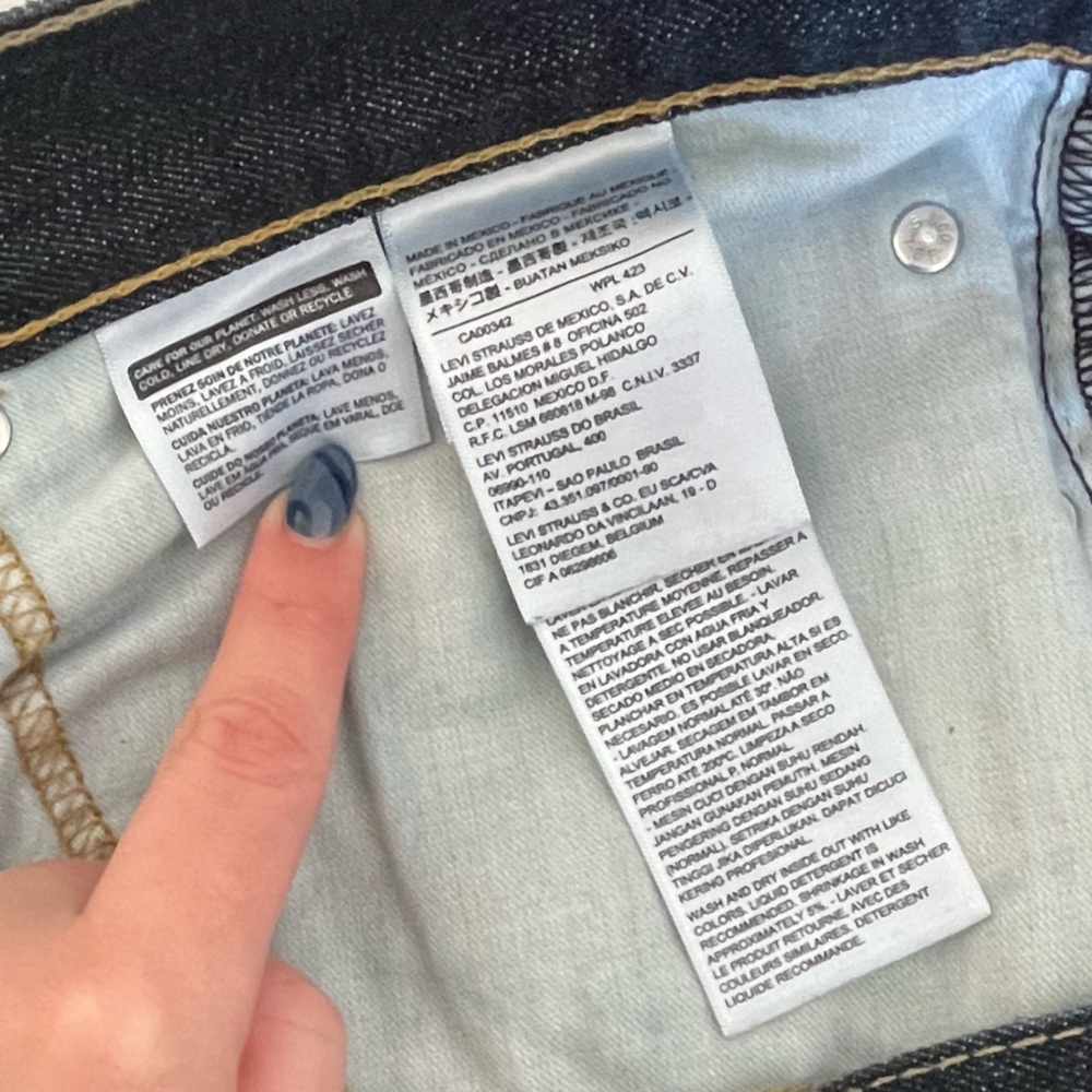 Men's Levi’s 559 Denim Jeans - Picture 12 of 12